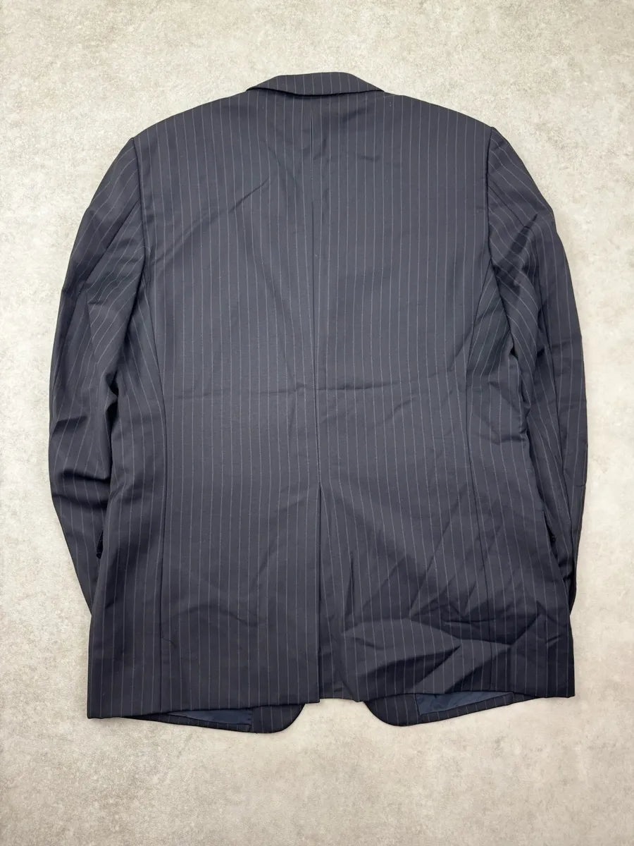 AW1999 Gucci Dark Navy Pinstripe Blazer Jacket by Tom Ford lNyrUaV 4