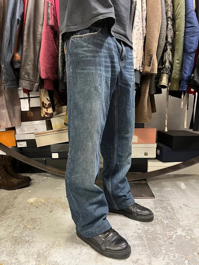 AW2007 Gucci Faded Blue Denim Jeans HhELlqv 2