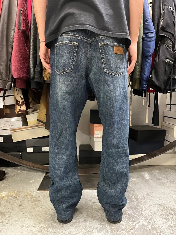 AW2007 Gucci Faded Blue Denim Jeans HhELlqv 3