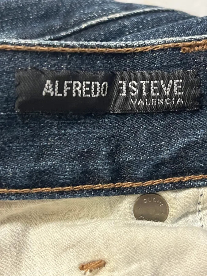 AW2007 Gucci Faded Blue Denim Jeans HhELlqv 11