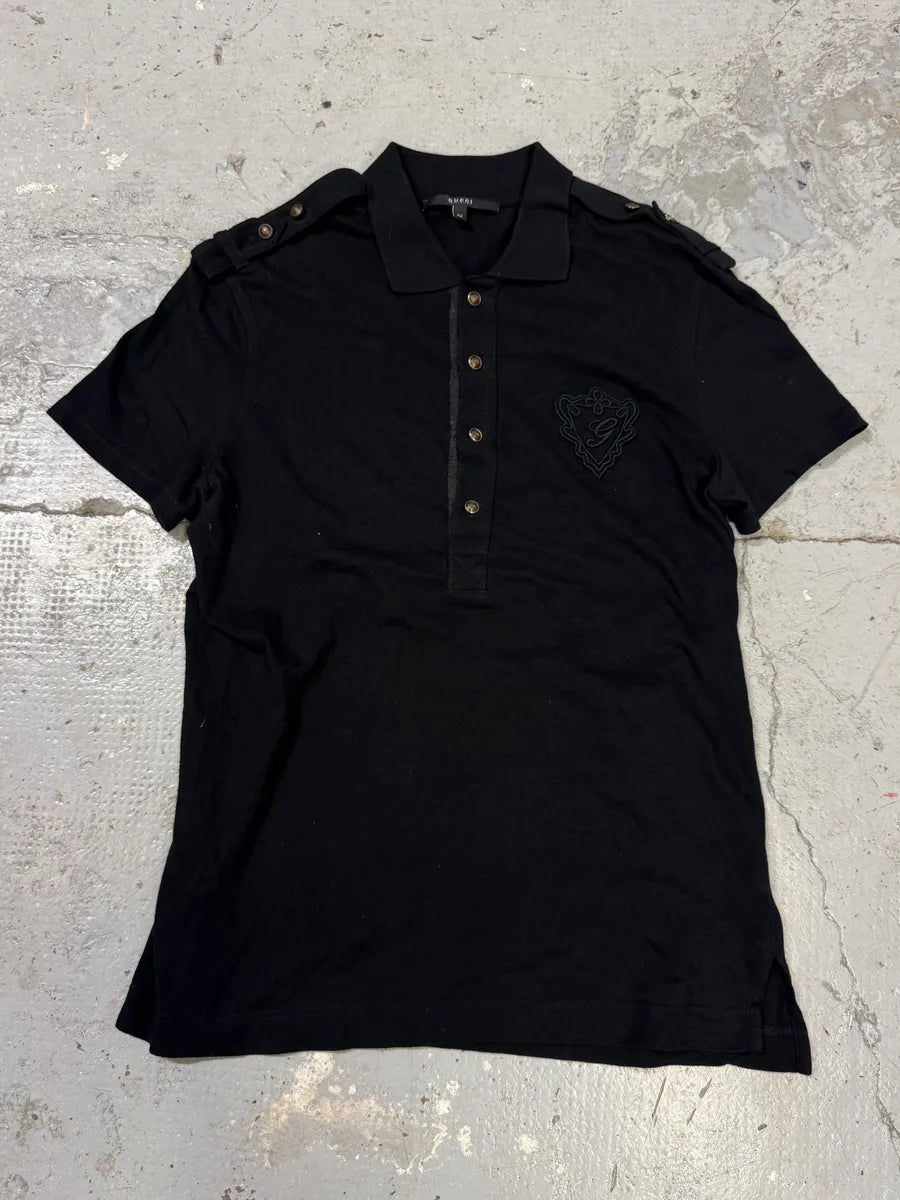 2000s Gucci G Molding Black Polo sGiaMDg 0