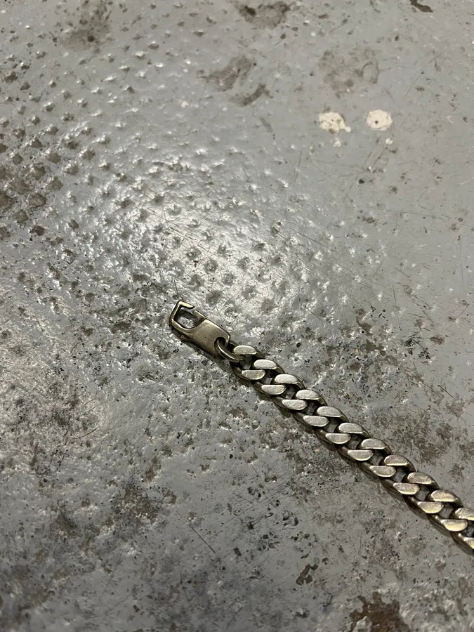 2000s Gucci G Propaganda Silver Grey Bracelet NkULSVg 5