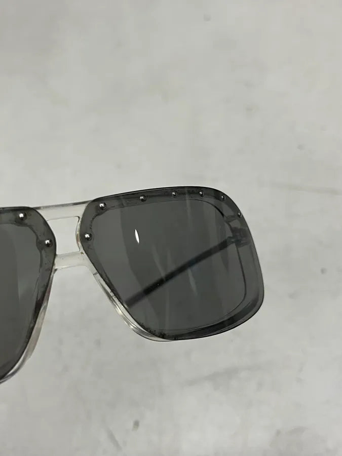 2000s Gucci Gray Metal Vintage Sunglasses XkcPtXh 10