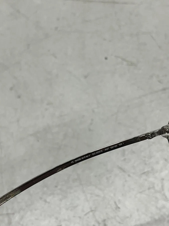 2000s Gucci Gray Metal Vintage Sunglasses XkcPtXh 13