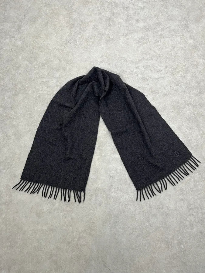2000s Gucci Grey Cashmere Scarf yJvtBHj 2