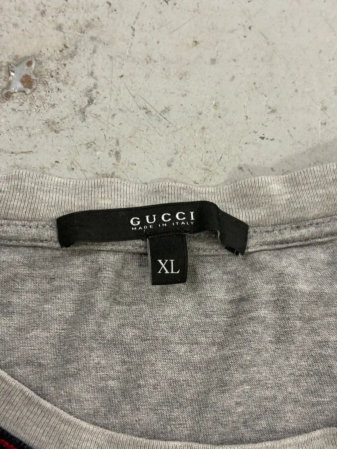 2000s Gucci Grey Classy Longsleeves T-Shirt GqclSmr 8