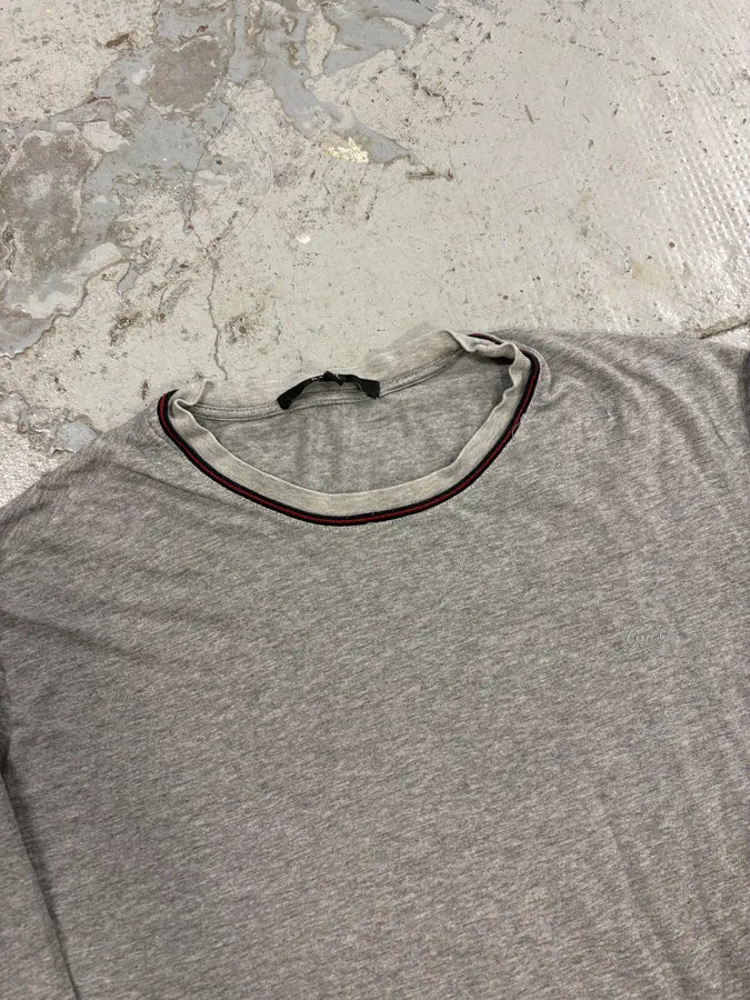 2000s Gucci Grey Classy Longsleeves T-Shirt GqclSmr 4