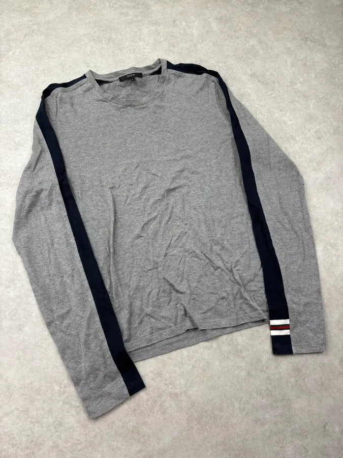 SS2010 Gucci Grey Embroidered Logo Longsleeve by Frida Giannini wEJjKeA 3