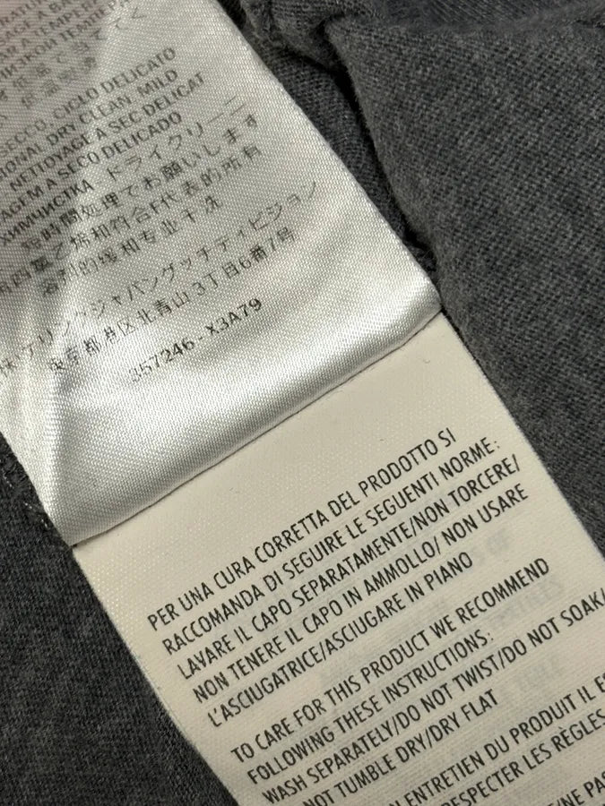2000s Gucci Grey Minimalist Polo Shirt PLokKoi 9