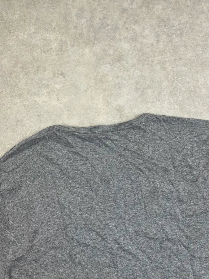 2010s Gucci Grey Painted Striped T-Shirt iIwZRVh 5