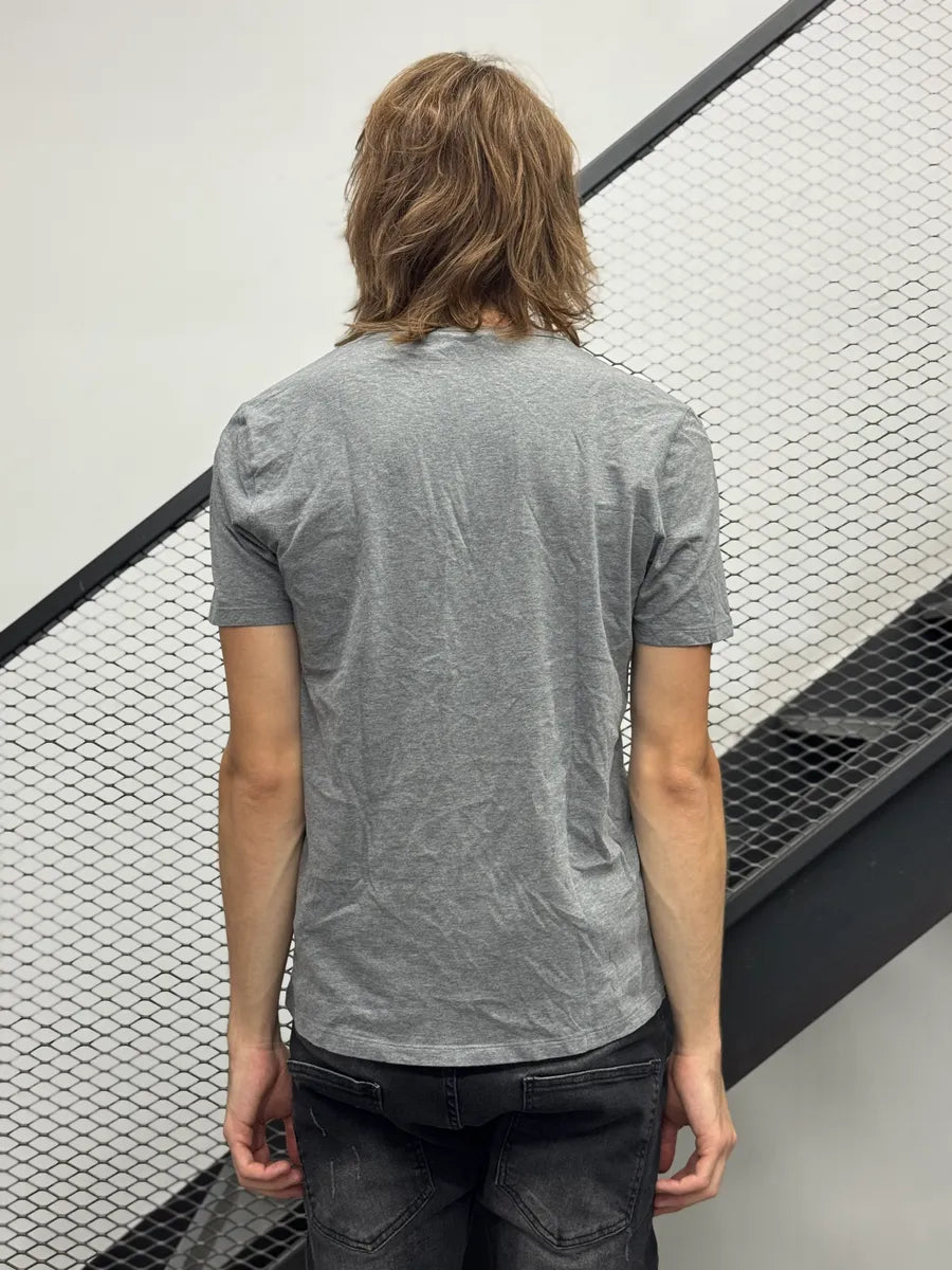 2010s Gucci Grey Painted Striped T-Shirt iIwZRVh 2
