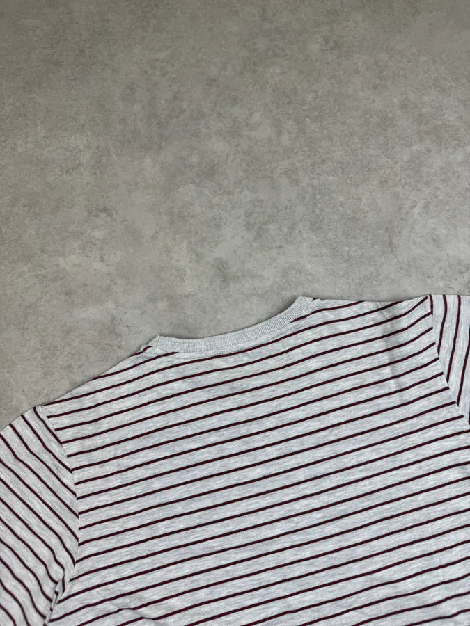 2000s Gucci Grey Striped T-Shirt FCPyXpU 5