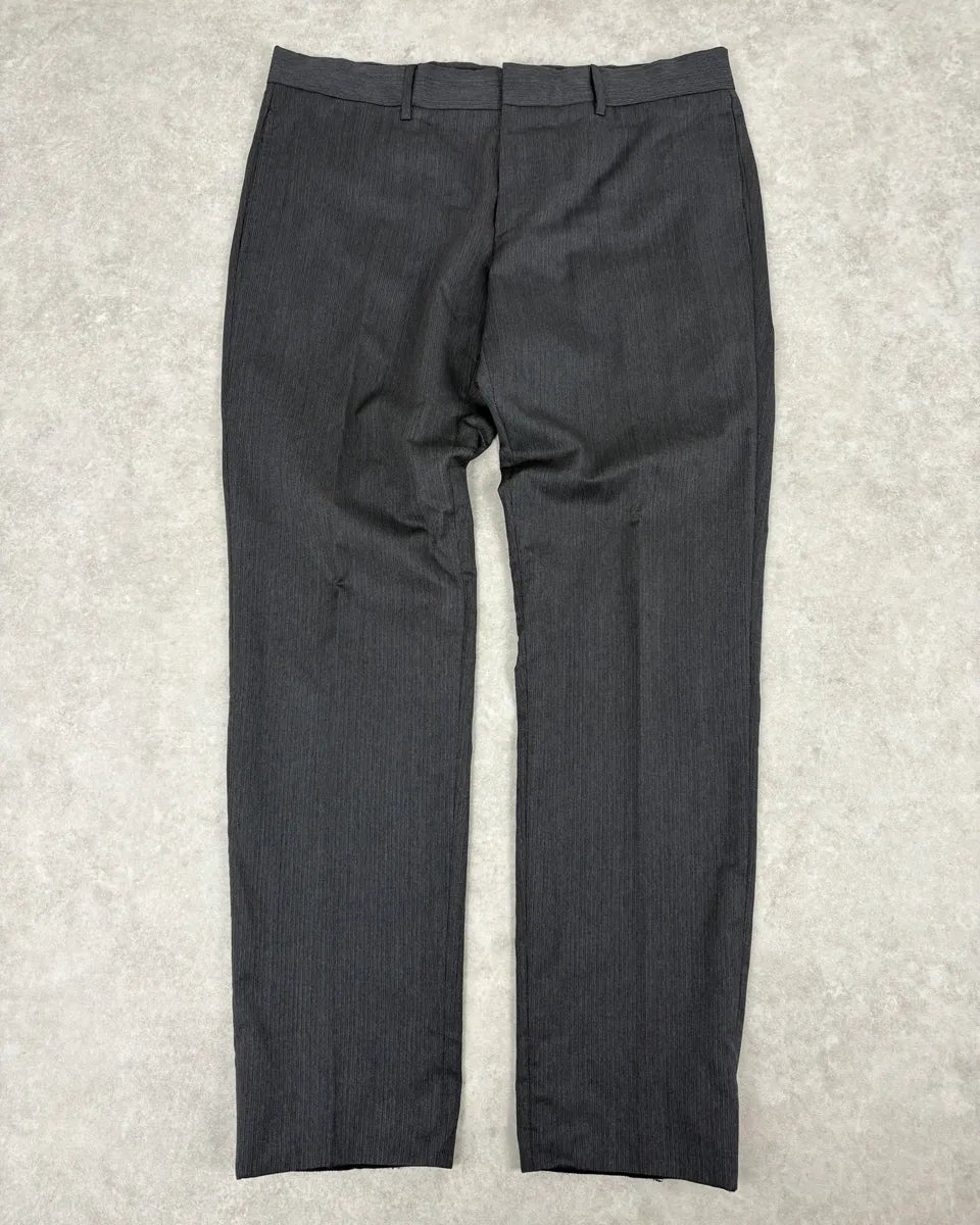 2000s Gucci Grey Wool Classy Tailored Pants cEBnoqr 0