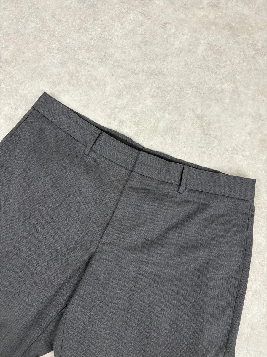 2000s Gucci Grey Wool Classy Tailored Pants cEBnoqr 4