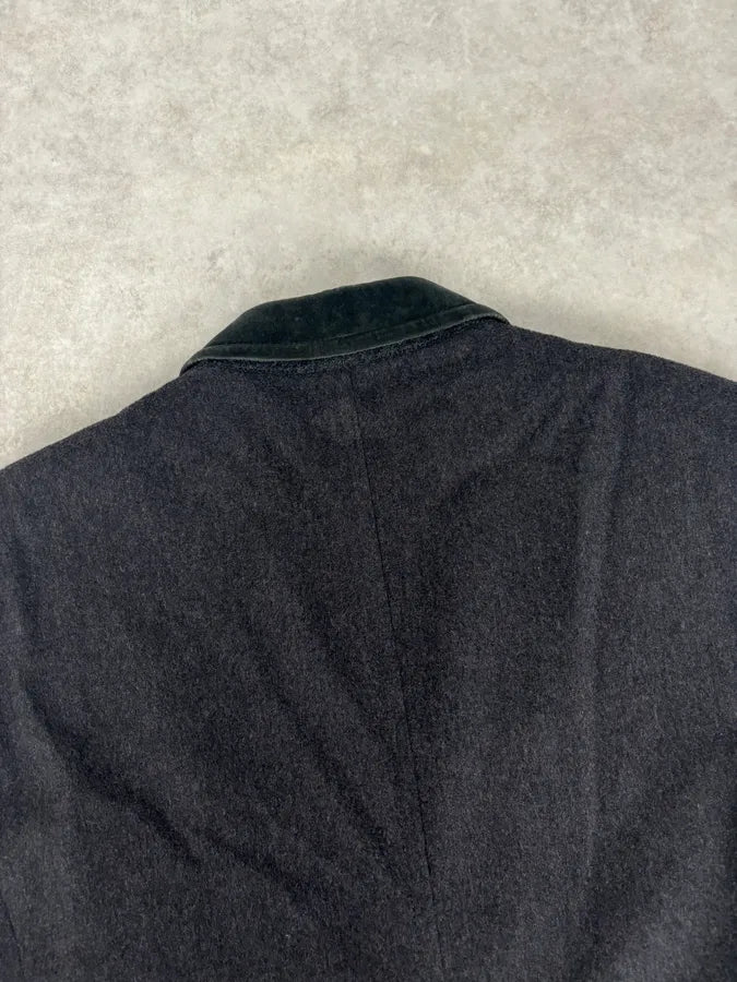 2000s Gucci Grey Wool Classy Long Coat PaLqLtl 6
