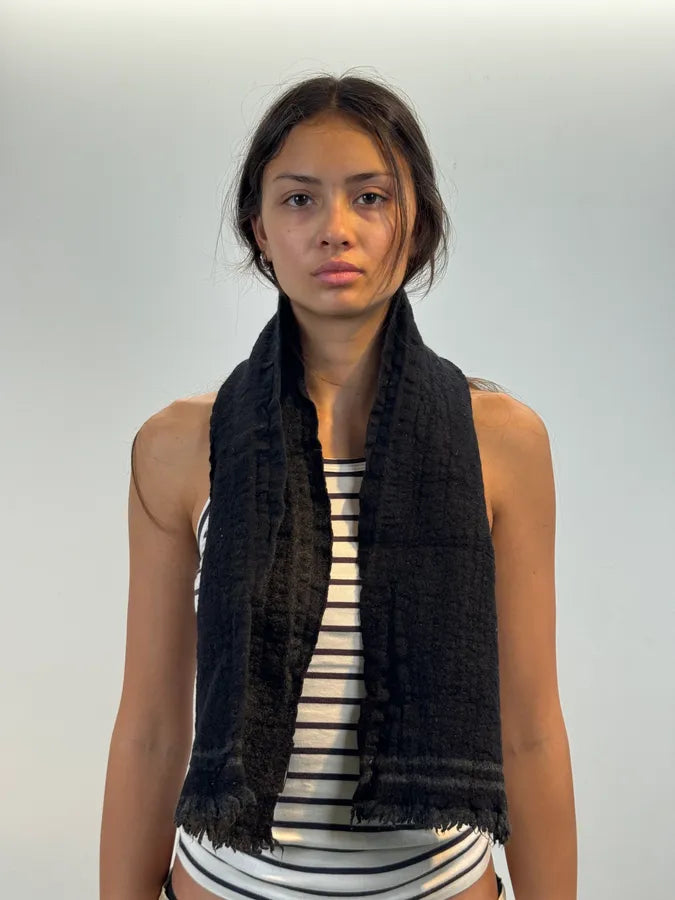 2000s Gucci Grey Wool Scarf KAdJlNf 1