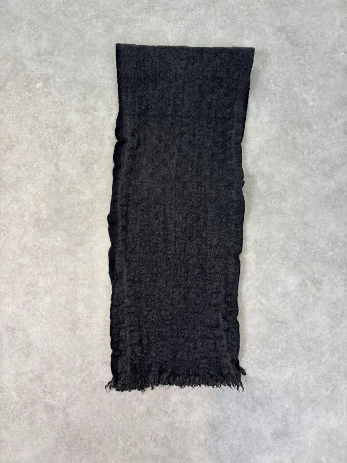 2000s Gucci Grey Wool Scarf KAdJlNf 5