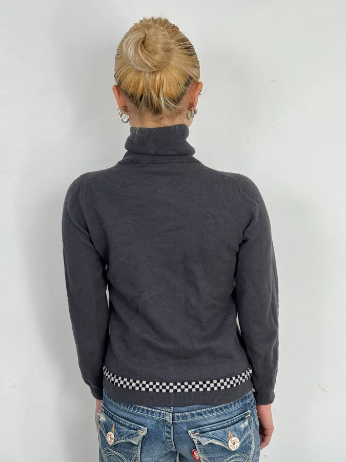 2000s Gucci Grey Wool Zip-up Cardigan Sweater bDrnTmS 2