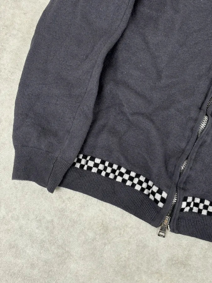 2000s Gucci Grey Wool Zip-up Cardigan Sweater bDrnTmS 7