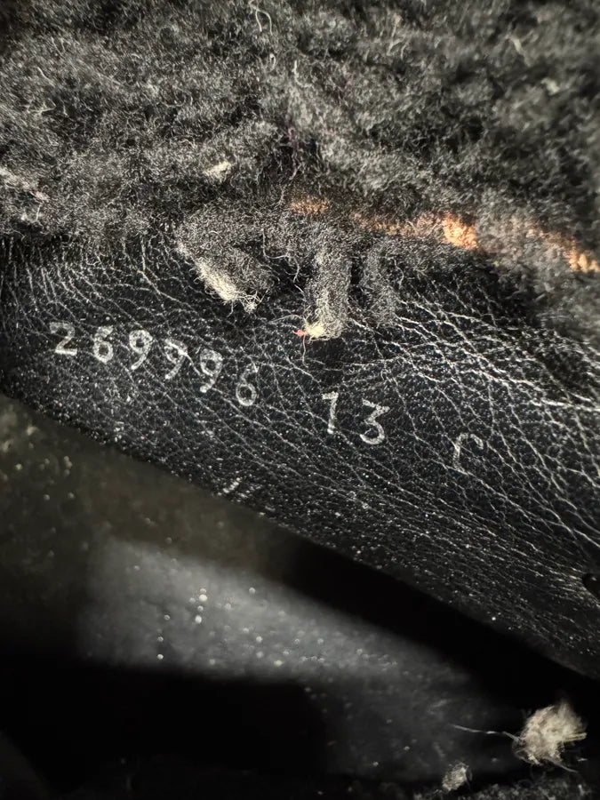 2000s Gucci High Fur Nebraska Mountain Black Monogram Shoes (47eu/us12.5) 9