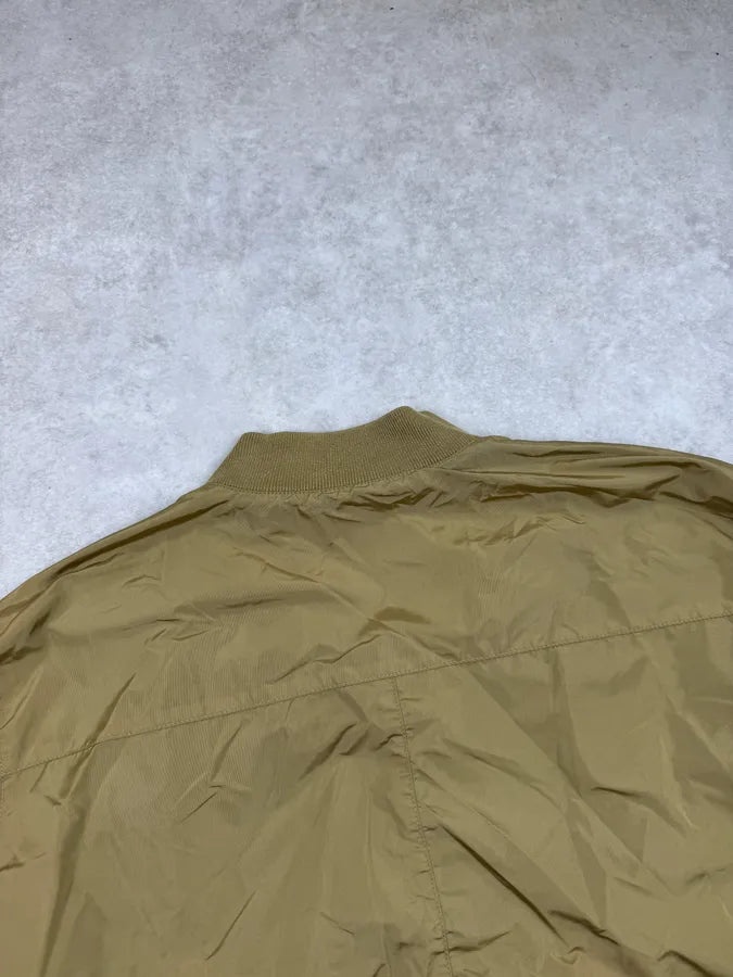 2000s Gucci Khaki & Olive Reversible Nylon Bomber Jacket BEBkGEq 11