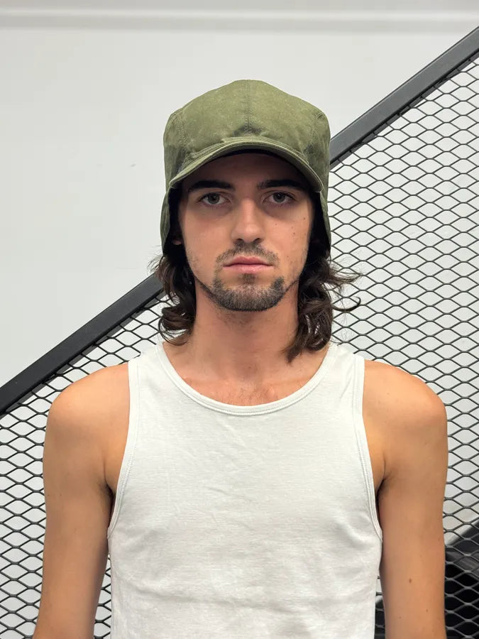 2000s Gucci Khaki Canvas Hunter Hat fuxFCnc 1