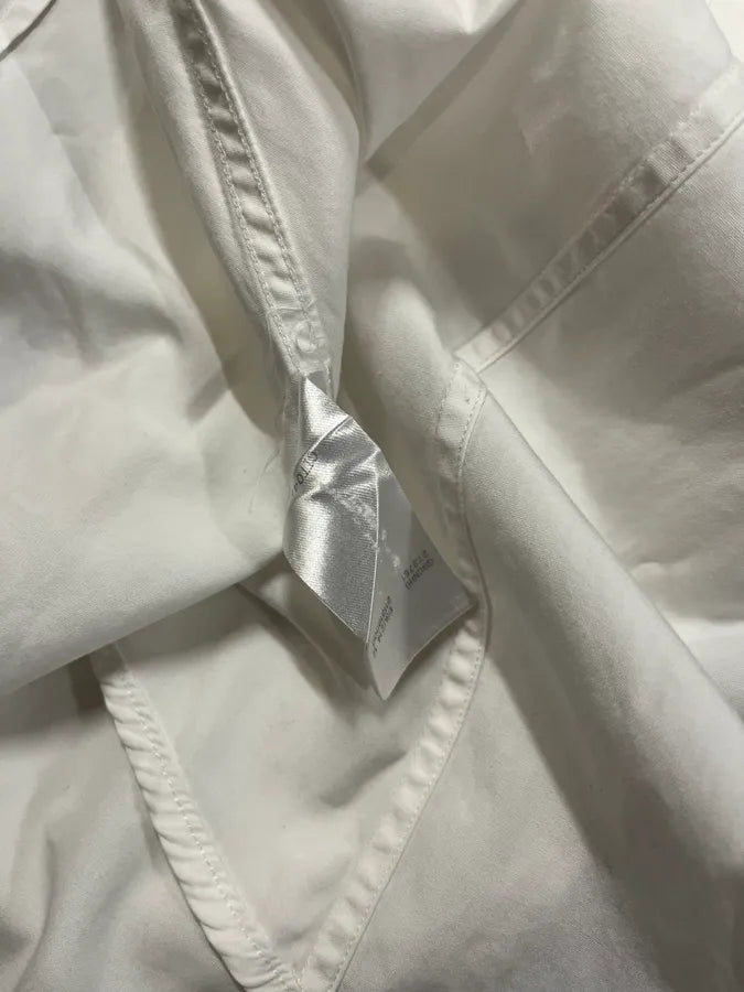 2000s Gucci Minimalist Skinny White Shirt rgcblwR 9