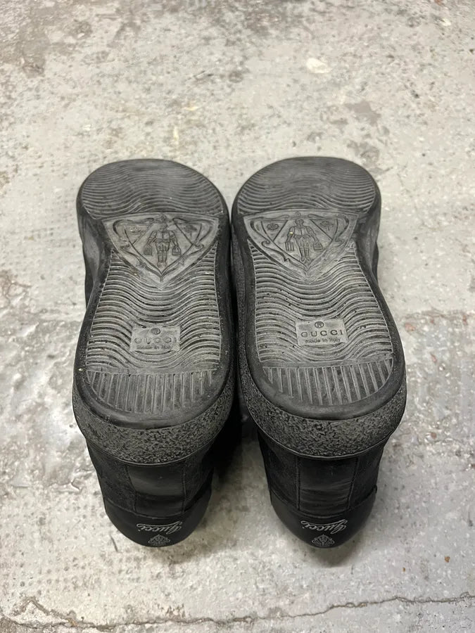 2000s Gucci Monogram High Top Sneakers arDqvWi 7