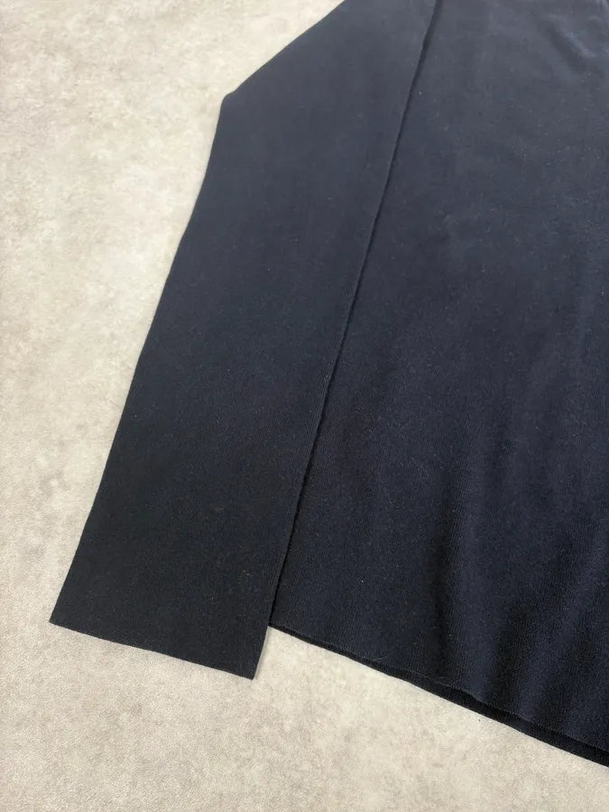 2000s Gucci Navy & Red V-Neck Sweater FRoeSZg 6