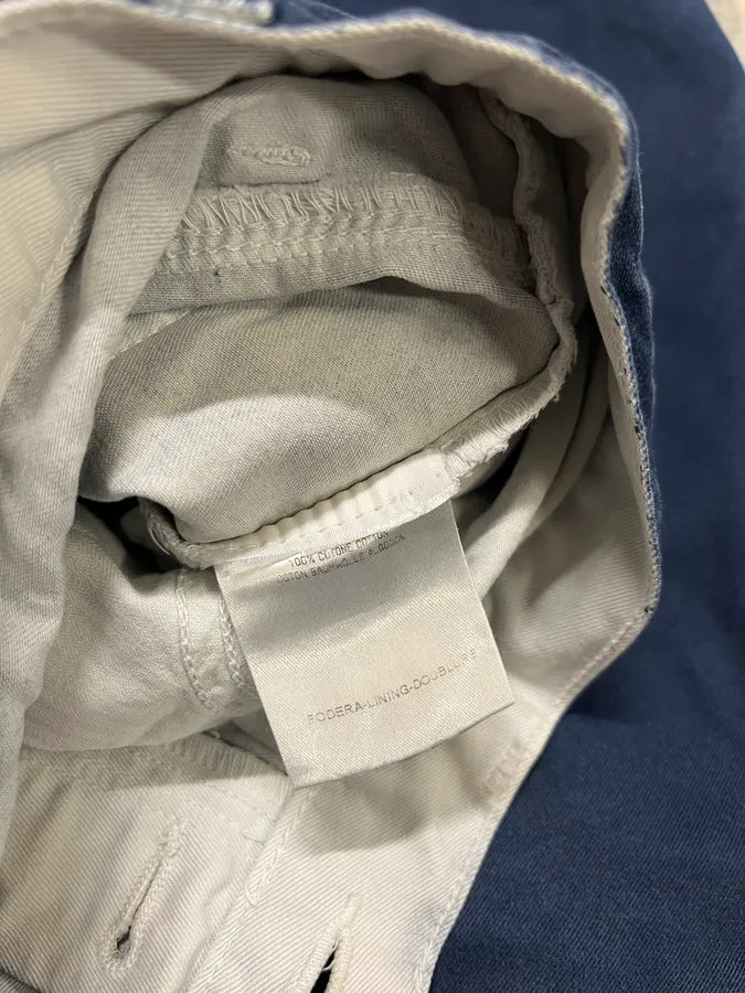 2000s Gucci Navy & White Avant-Garde Slim Pants rKNchcL 13