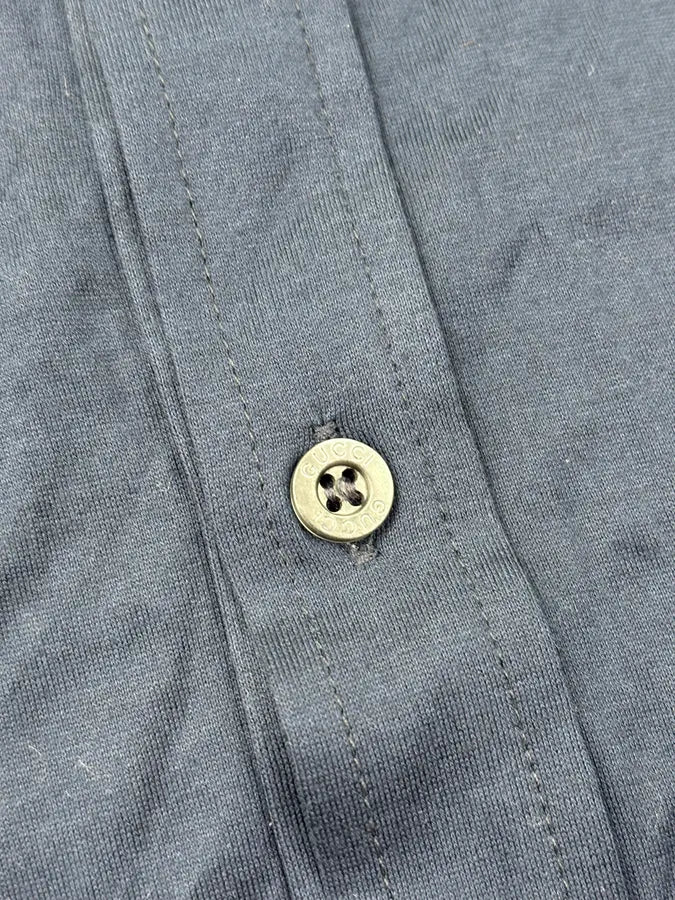 2010s Gucci Navy Classic Logo Polo hgGAXll 6