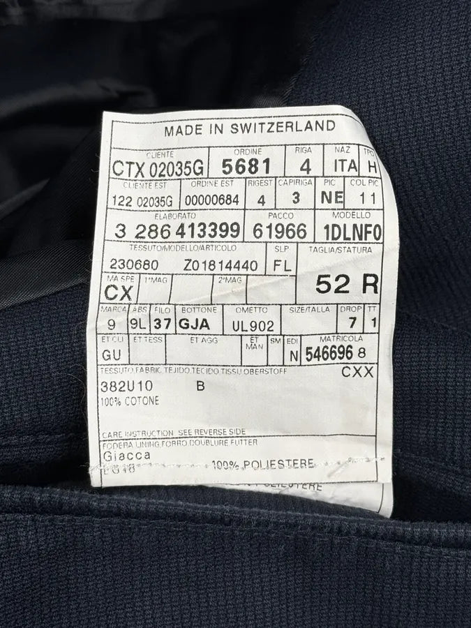 2000s Gucci Navy Classy Blazer Jacket JaESFeG 12