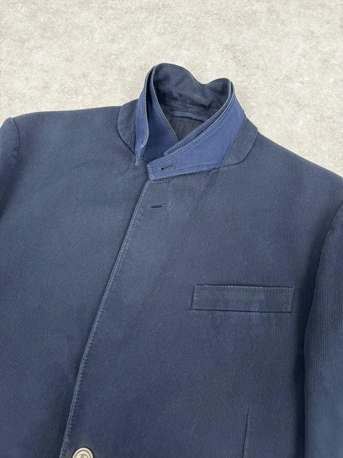 2000s Gucci Navy Classy Blazer Jacket JaESFeG 5