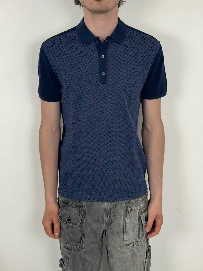 SS2015 Gucci Navy Cotton Polo fyCKDlH 1