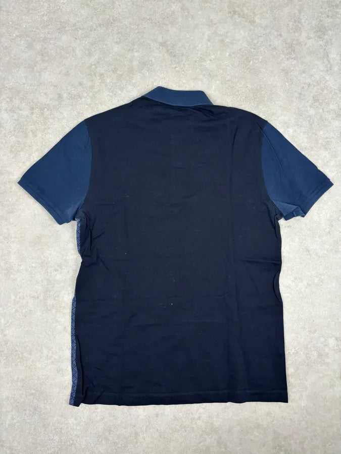 SS2015 Gucci Navy Cotton Polo fyCKDlH 4