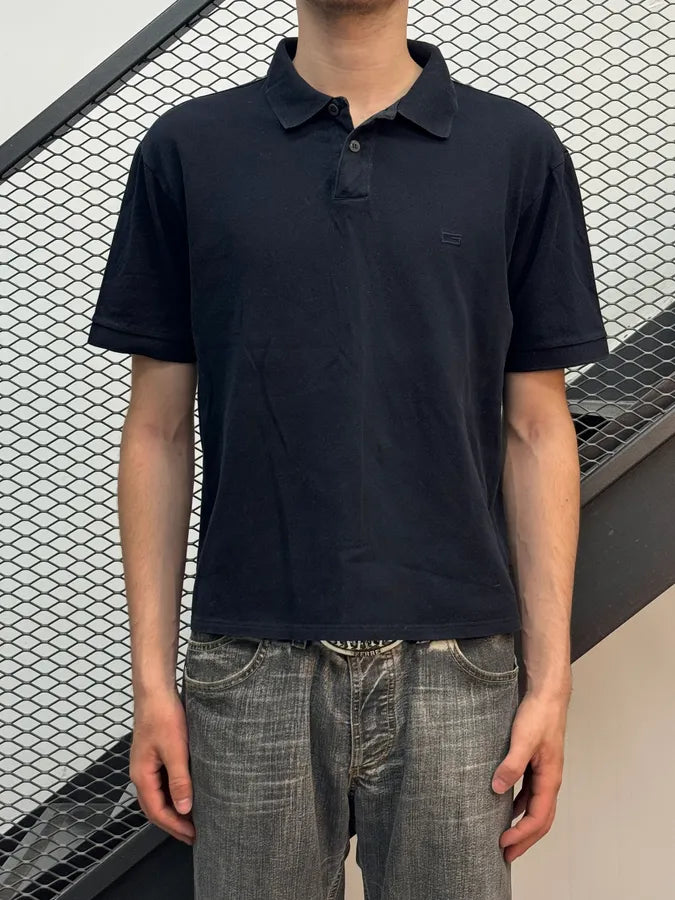 2000s Gucci Navy Embroidered Logo Polo by Tom Ford PHPrXgo 0