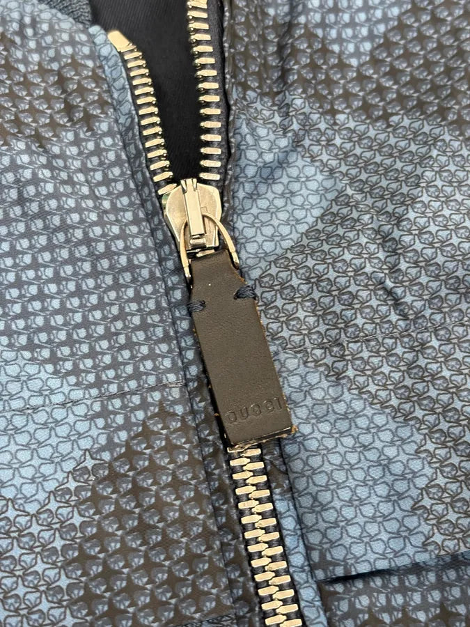 SS2010 Gucci Navy Camo Bomber Jacket aRZusKf 9