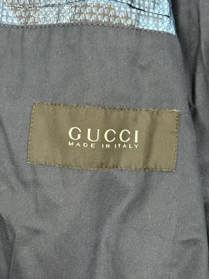 SS2010 Gucci Navy Camo Bomber Jacket aRZusKf 10