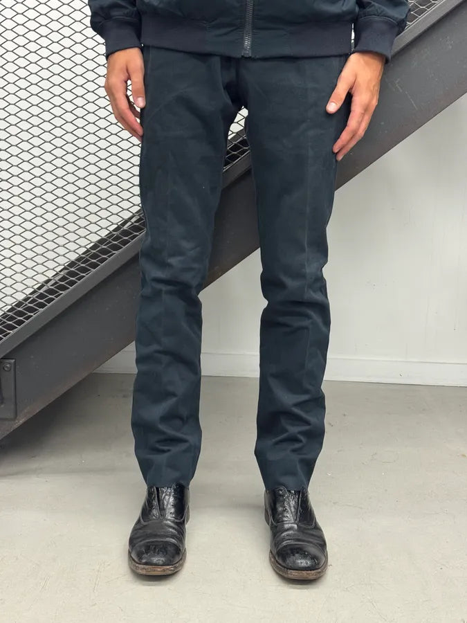 SS2008 Gucci Navy Highlined Pocket Pants by Frida Giannini ZceLDuD 2