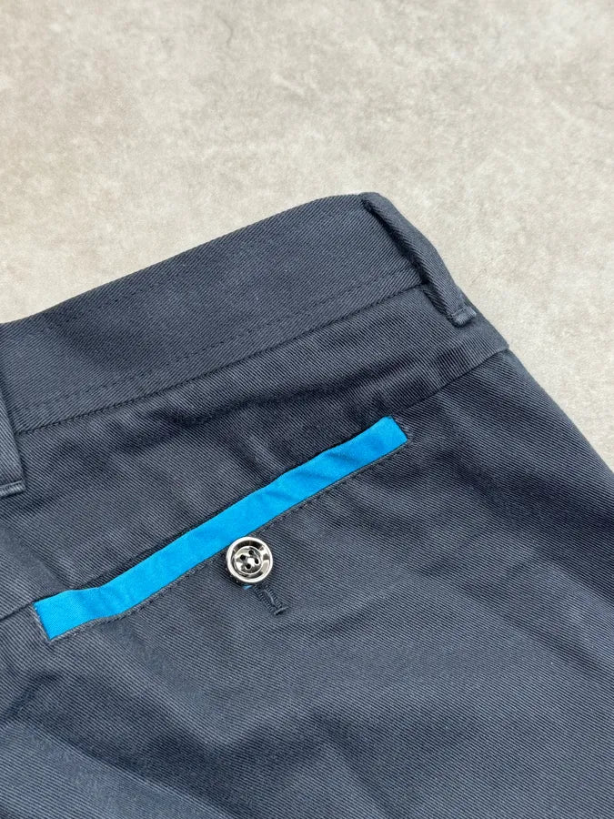 SS2008 Gucci Navy Highlined Pocket Pants by Frida Giannini ZceLDuD 9