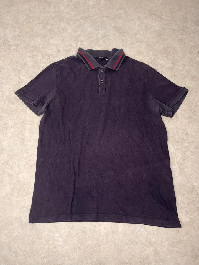 2000s Gucci Navy Polo Shirt wDrLOPM 0