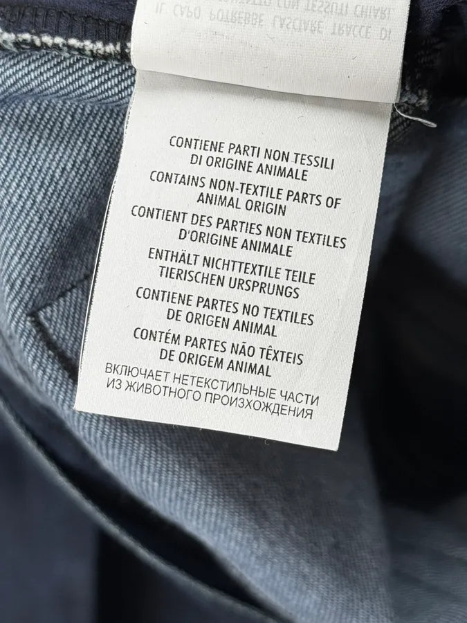 AW2015 Gucci Navy Waxed Denim Jeans JxioRSR 13