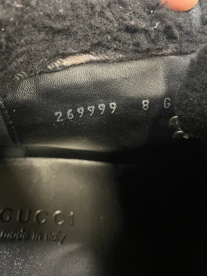 2000s Gucci Nebraska G Propaganda High Fur Boots (42eu/us8.5) bHdCgHU 10