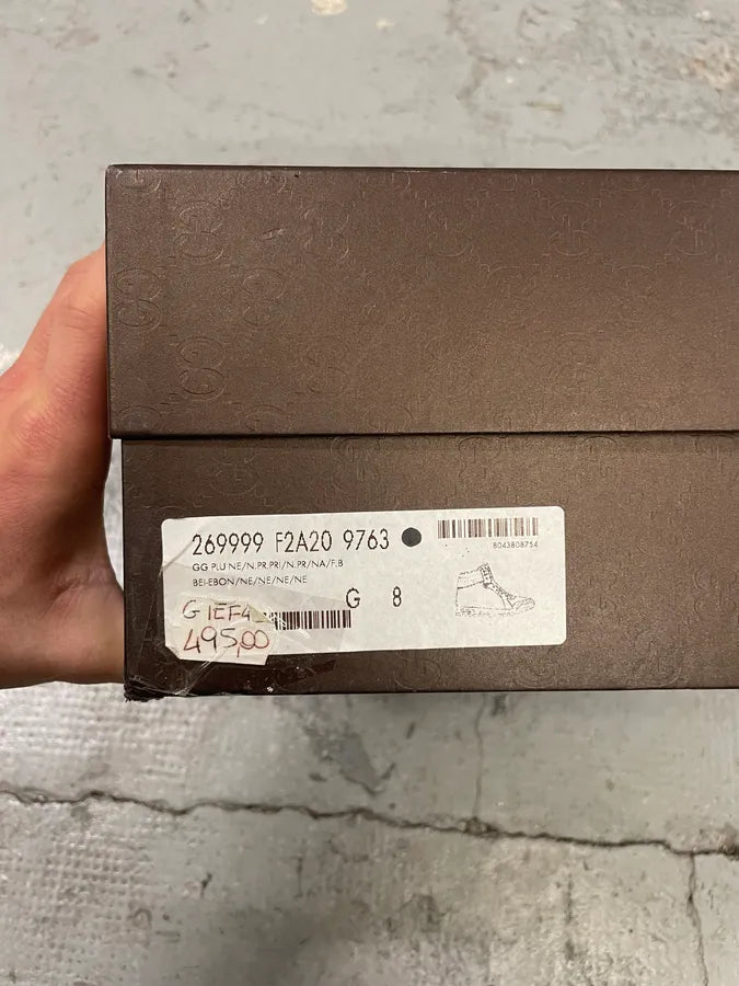 2000s Gucci Nebraska G Propaganda High Fur Boots (42eu/us8.5) bHdCgHU 11