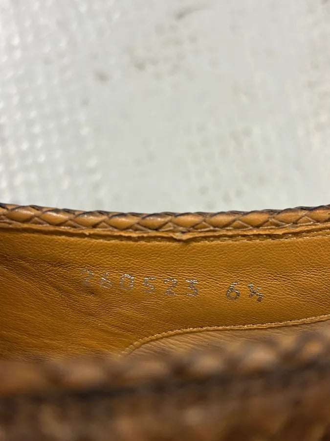 2000s Gucci Classy Python Leather Loafers ZNyayKW 8