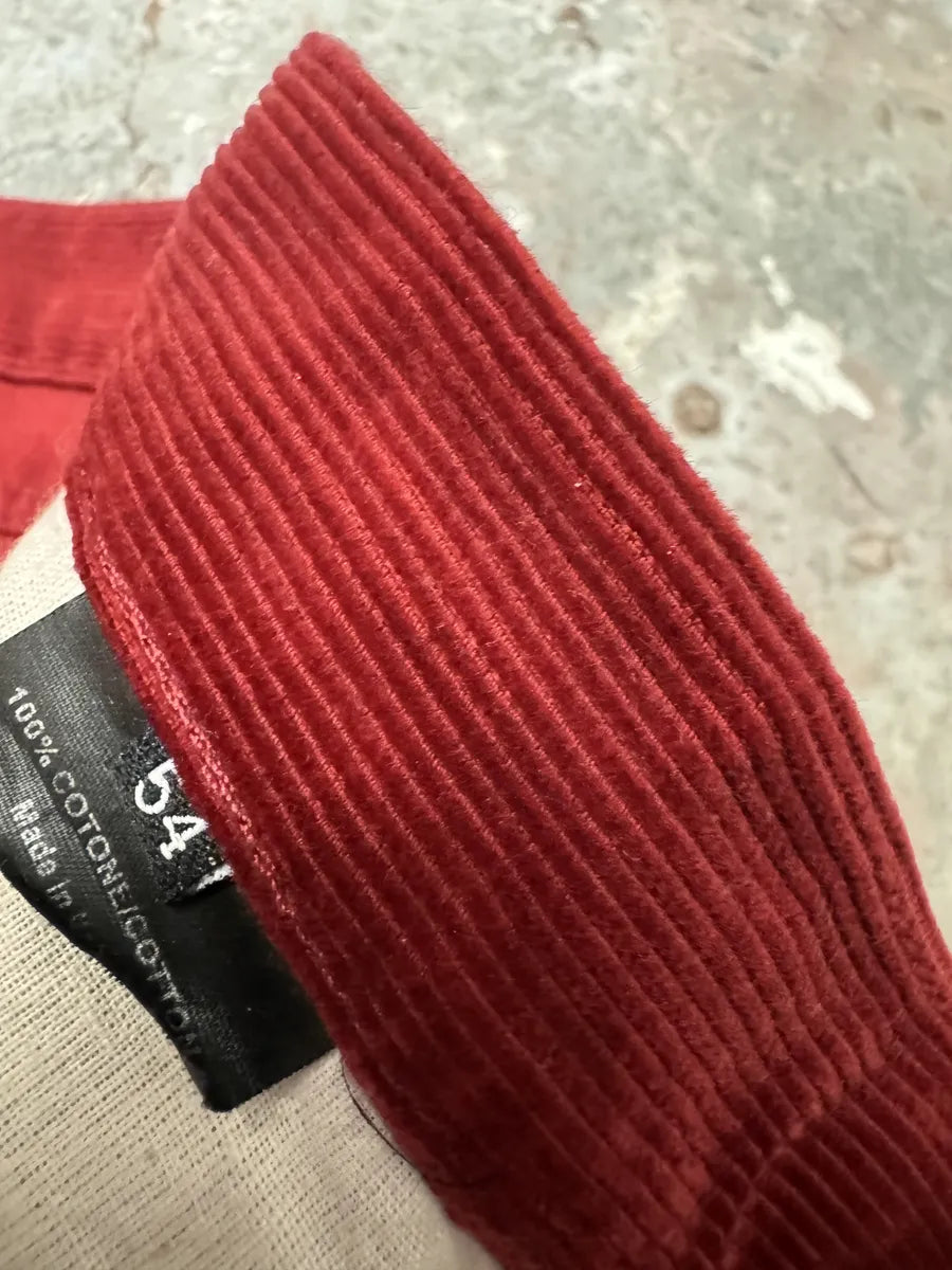 2000s Gucci Red Cozy Large Corduroy Pants zlyiRTh 6