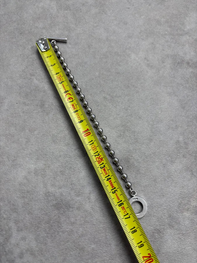 2000s Gucci Silver Bullet Anchor Chain Bracelet yEqgQxG 7