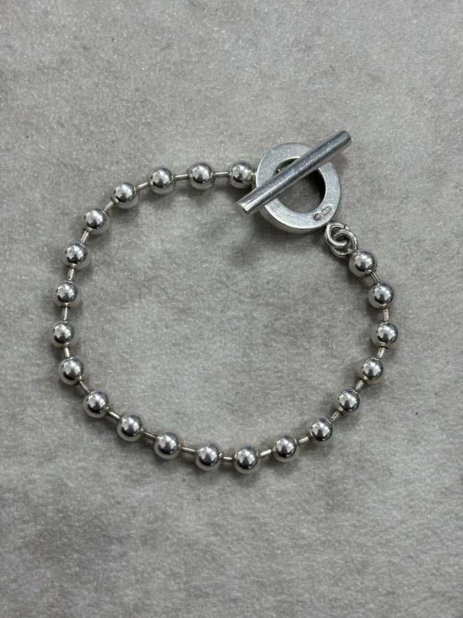 2000s Gucci Silver Bullet Anchor Chain Bracelet yEqgQxG 0
