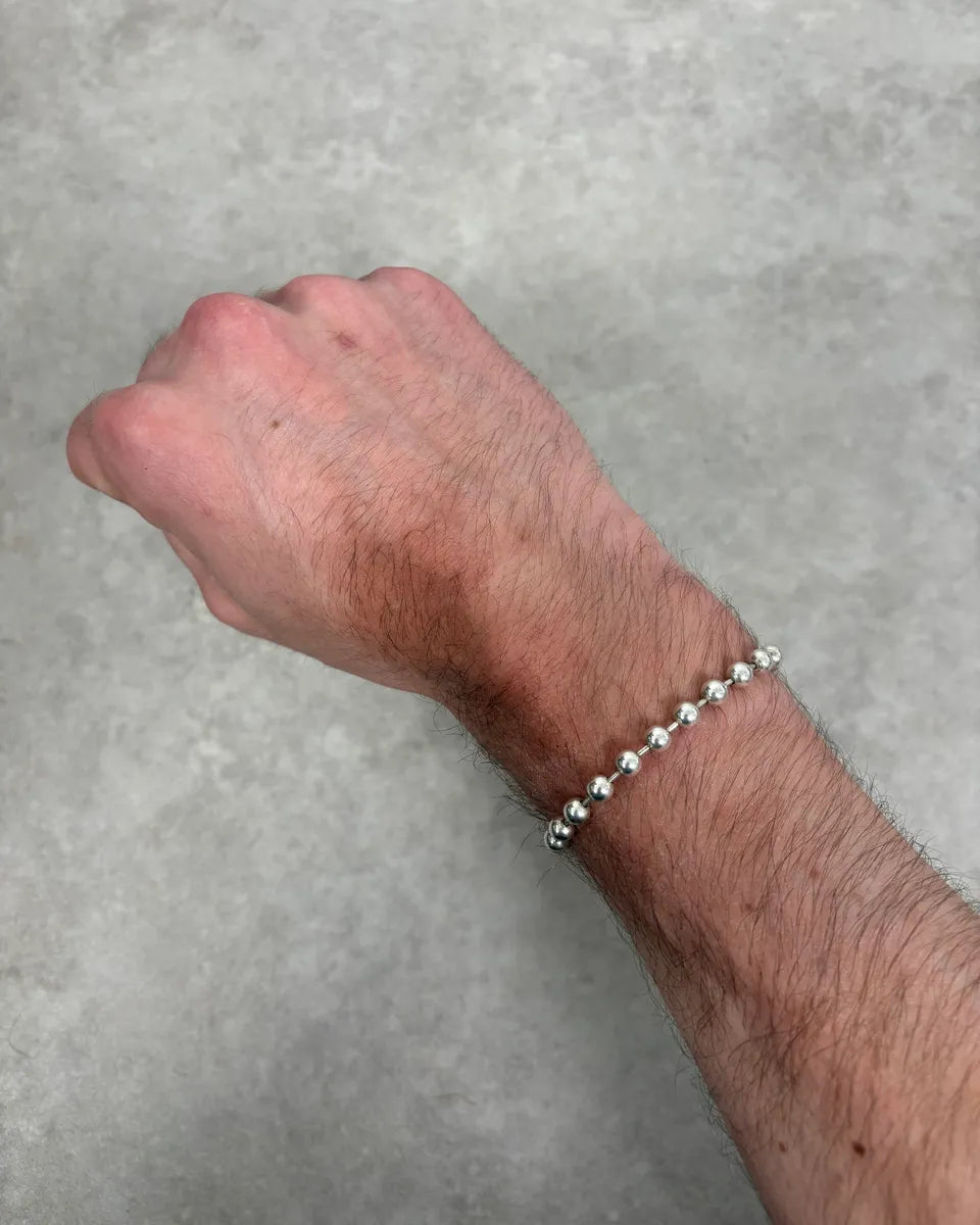 2000s Gucci Silver Bullet Anchor Chain Bracelet yEqgQxG 1