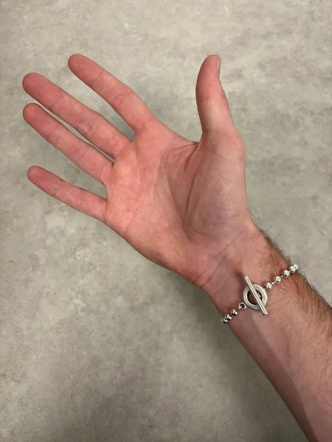 2000s Gucci Silver Bullet Anchor Chain Bracelet yEqgQxG 2